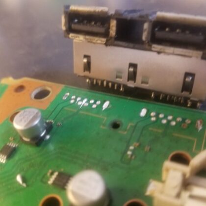 PlayStation 4 PRO Physical USB port replacement (Entire Console)