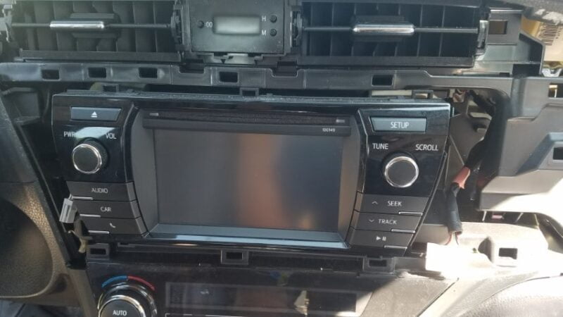 Toyota Corolla 2014, 2015, 2016 Audio System Touch Screen Repair Sevice - Image 3
