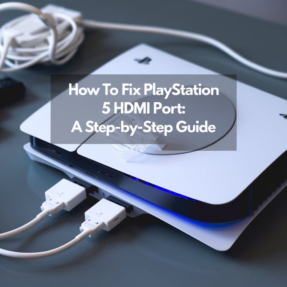 PlayStation 5 HDMI port